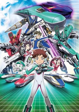 Bullet Train Transforming Robot Shinkalion The Animation