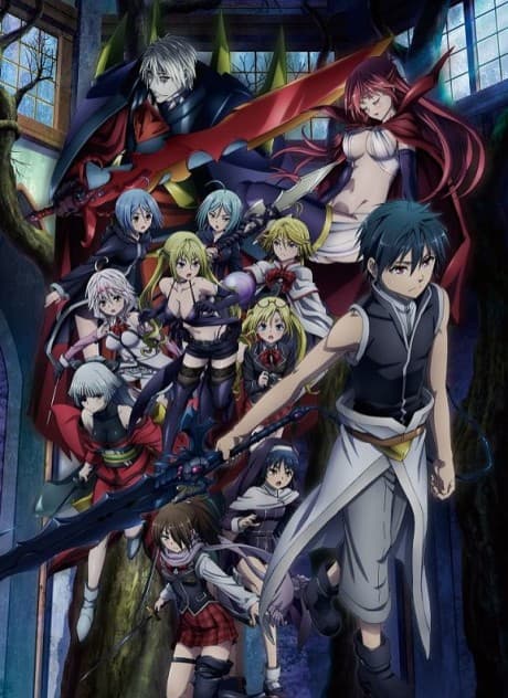 Anime poster: Trinity Seven: Heavens Library & Crimson Lord