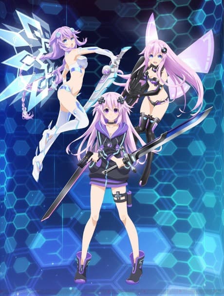 Anime poster: Hyperdimension Neptunia The Animation: Neptune’s Summer Vacation
