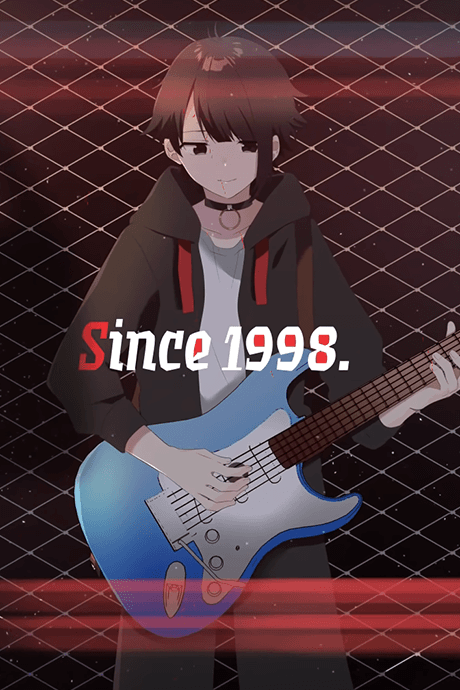 Anime poster: Since 1998.