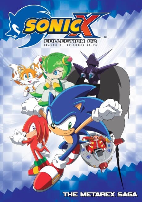 Постер аниме Sonic X: The Metarex Saga