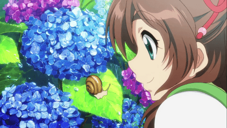 Anime poster: Hydrangea