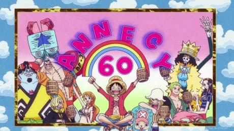 Anime poster: One Piece: Annecy Festival 60th Anniversary