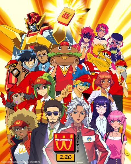 Anime poster: WcDonald's
