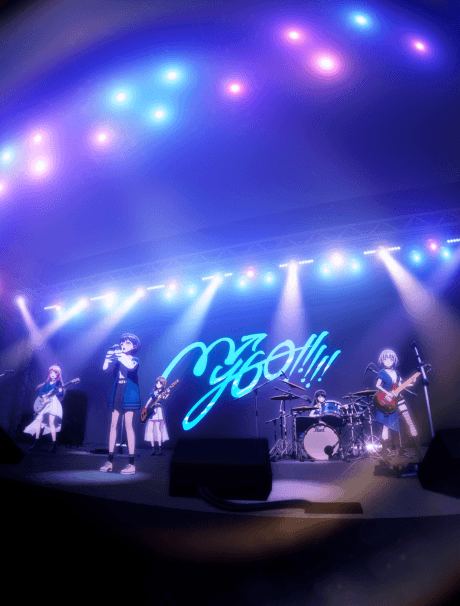 Постер аніме BanG Dream! It's MyGO!!!!!: Utau, Bokura ni Nareru Uta & FILM LIVE