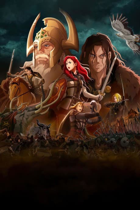Постер аніме The Lord of the Rings: The War of the Rohirrim