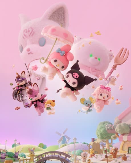Anime poster: My Melody & Kuromi