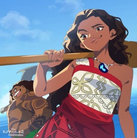 Постер аніме Moana 2 PVs