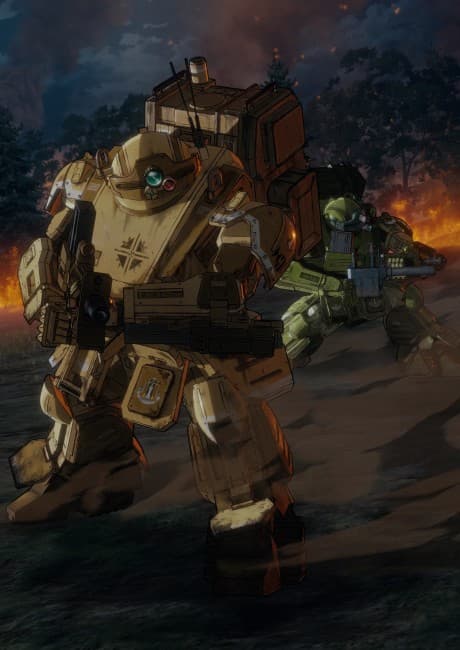 Anime poster: Armored Trooper Votoms: Die Graue Hexe