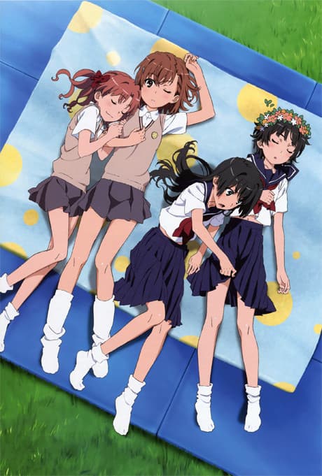 Anime poster: A Certain Scientific Railgun S: All the Important Things I Learned in a Bathhouse