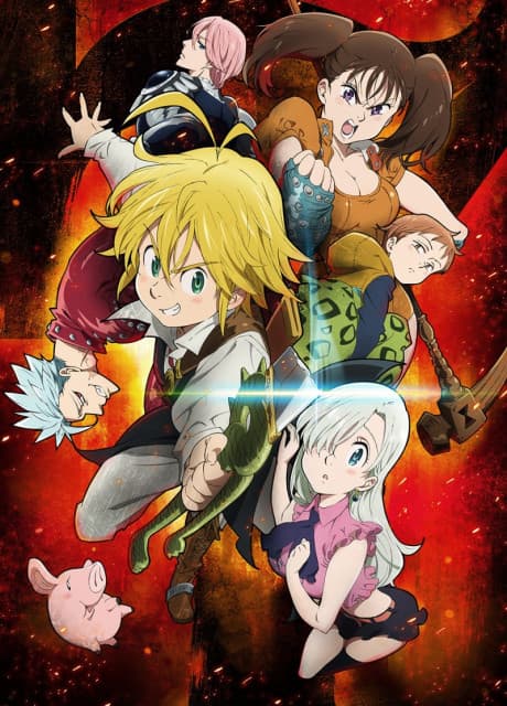 Anime poster: The Seven Deadly Sins