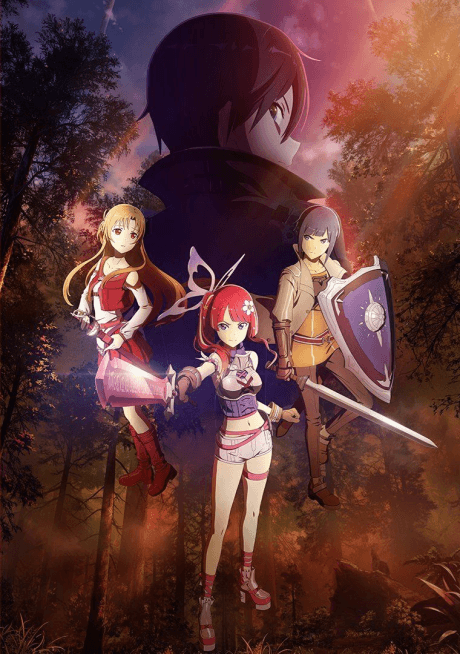 Anime poster: Unanswered//butterfly: Sword Art Online