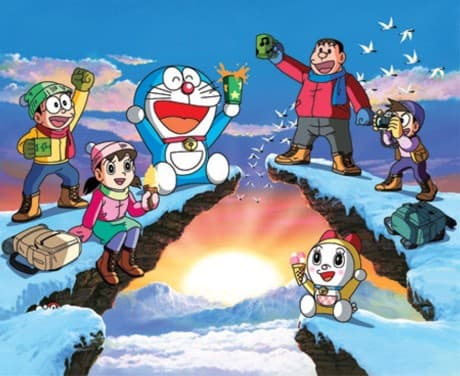 Постер аниме Doraemon: It's Winter!