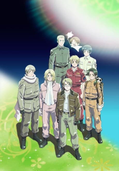 Anime poster: Hetalia Axis Powers: Paint it, White!