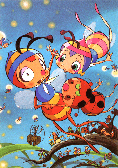 Anime poster: The New Adventures of Hutch the Honeybee