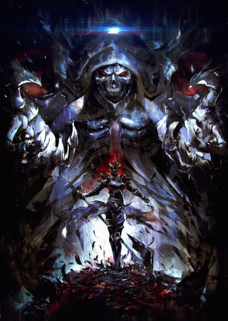 Anime poster: Overlord: The Undead King