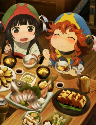 Anime poster: Hakumei and Mikochi: A Screw and a Bed / The Fireside and Gambling