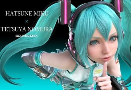 Постер аніме HATSUNE MIKU × TETSUYA NOMURA