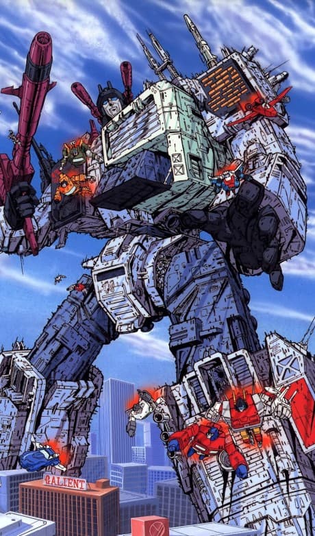 Anime poster: Transformers: Scramble City