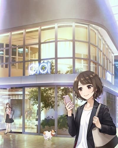 Anime poster: Neko ga Kureta Marui Shiawase