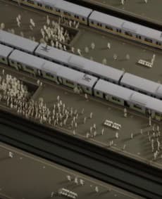 1/100 Train Station