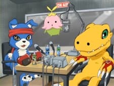 Постер аніме Digimon Savers: Agumon! Gaomon! Lalamon! Bakuretsu! Jougai Last Battle!