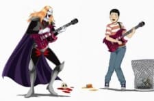 Anime poster: Detroit Metal City: Birth of the Metal Devil
