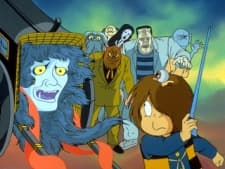 Anime poster: Spooky Kitaro: Crash!! The Great Rebellion of the Multi-Dimensional Yōkai