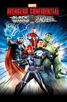 Anime poster: Avengers Confidential: Black Widow & Punisher