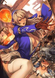 Anime poster: Queen's Blade OVA