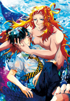 Anime poster: This Boy Caught a Merman