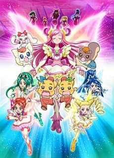 Anime poster: Yes! Pretty Cure 5 Movie: Great Miraculous Adventure of the Mirror Country!