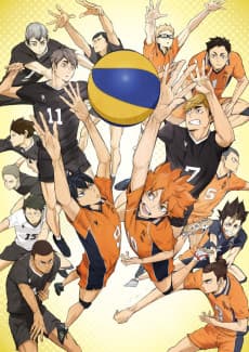 Anime poster: HAIKYU!! TO THE TOP Part 2
