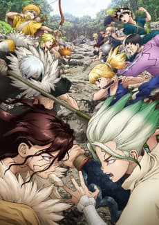 Anime poster: Dr. STONE: STONE WARS