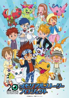 Постер аніме DIGIMON ADVENTURE 20th memorial story