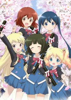 Anime poster: KINMOZA The Movie: Thank you!!