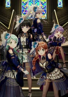Постер аніме Вибухова мрія! Історія Roselia II: Пісня — це я