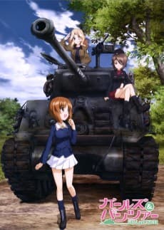 Постер аниме Fushou Akiyama Yukari no Sensha Kouza: M4 Sherman in Girls und Panzer
