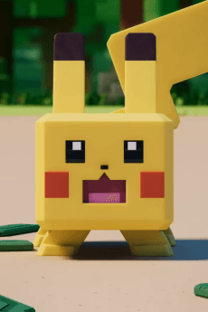 Постер аніме Cube-Shaped Pokémon on Cubie Island?!
