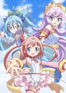 Постер аніме Maji de Otaku na English! Ribbon-chan: Eigo de Tatakau Mahou Shoujo - the TV