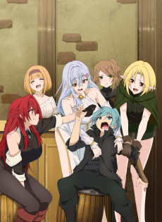 Постер аніме My Female Sword Master, Whom I Live With, Is So Cute That I'm Happy Every Day