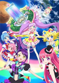 Anime poster: PriPara Movie: Mi~nna de Kagayake! Kirarin☆Star Live!
